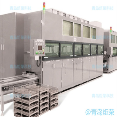 全自動超聲波清洗機用于清洗工業(yè)零件油污